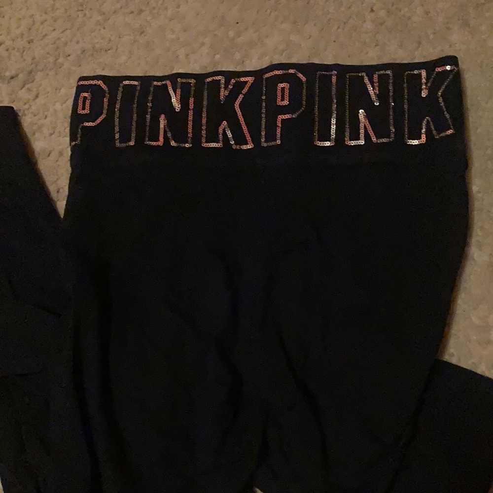 Pink leggings